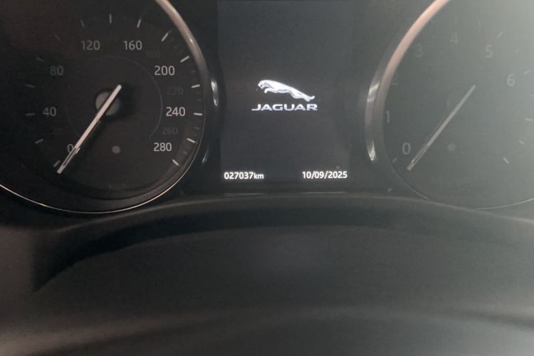 Used Jaguar XE 2017 2.0T 200 PS R-Sport Odometer Close Up
