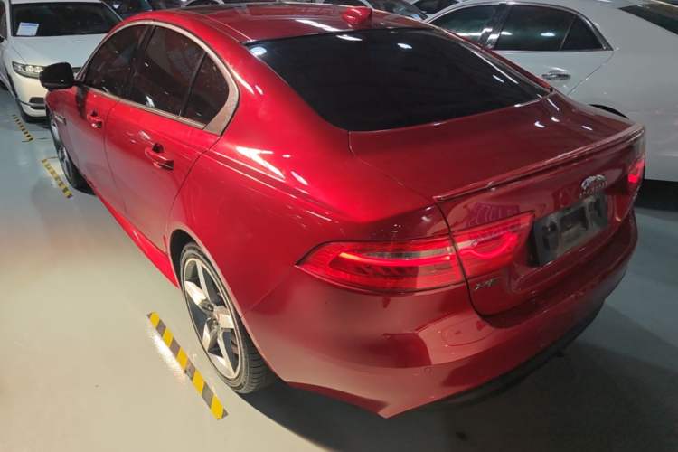 Used Jaguar XE 2017 2.0T 200 PS R-Sport Rear Left 45 Deg