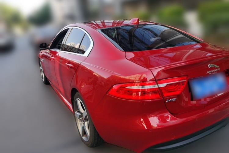Used Jaguar XE 2017 2.0T 200 PS R-Sport Rear Left 45 Deg