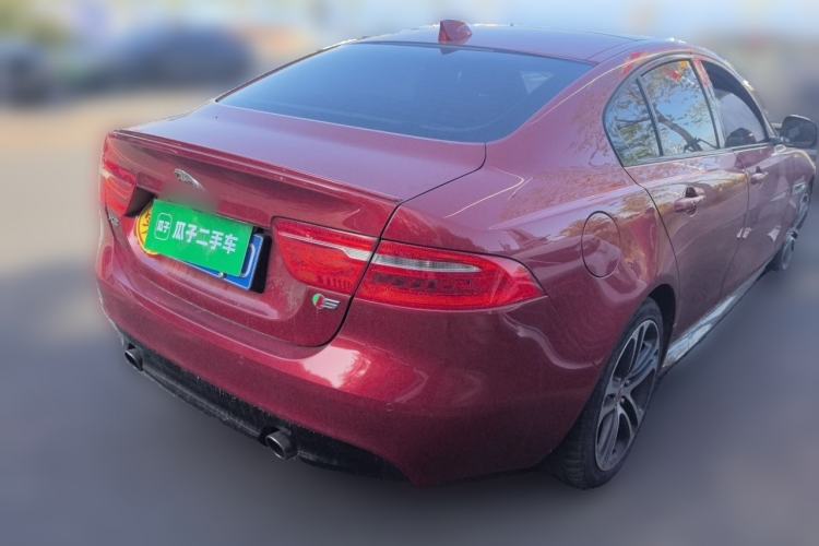 Used Jaguar XE 2017 3.0 SC 340 PS S Rear Right 45 Deg