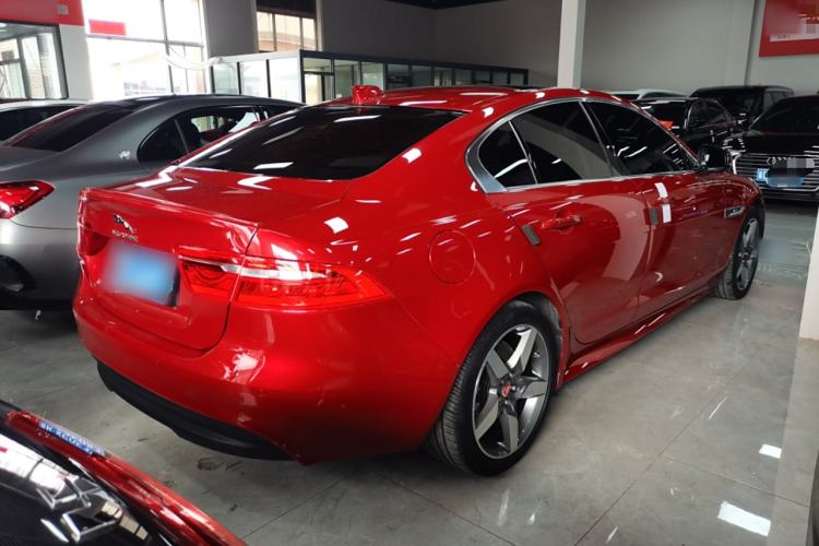 Used Jaguar XE 2017 2.0T 200 PS R-Sport Rear Right 45 Deg