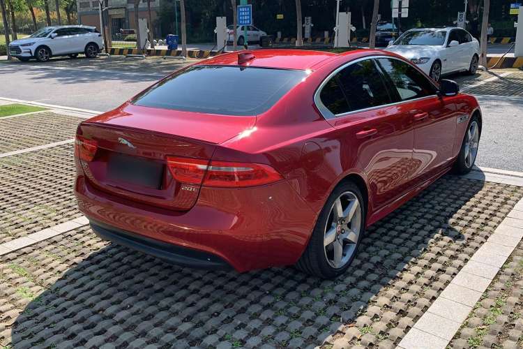 Used Jaguar XE 2017 2.0T 200 PS R-Sport Rear Right 45 Deg