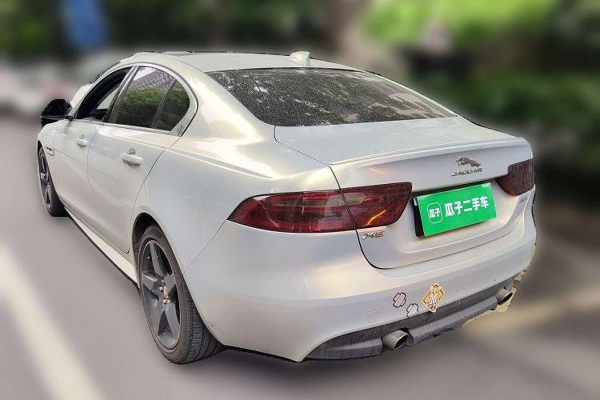 Used Jaguar XE 2018 2.0T 200 PS Two-Wheel-Drive R-Sport Sport Edition Rear Left 45 Deg