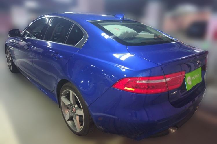 Used Jaguar XE 2018 2.0T 300 PS All-Wheel-Drive R-Sport Sport Edition Rear Left 45 Deg