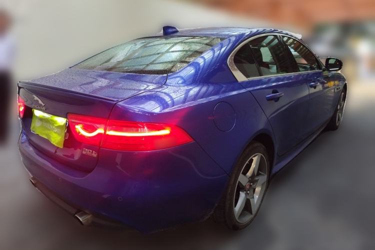Used Jaguar XE 2018 2.0T 300 PS All-Wheel-Drive R-Sport Sport Edition Rear Right 45 Deg