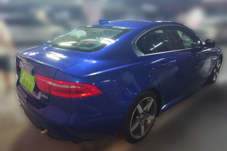 Used Jaguar XE 2018 2.0T 300 PS All-Wheel-Drive R-Sport Sport Edition Rear Right 45 Deg