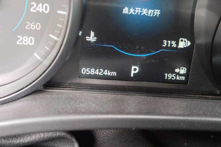 Used Jaguar XE 2018 2.0T 300 PS All-Wheel-Drive R-Sport Sport Edition Odometer Close Up