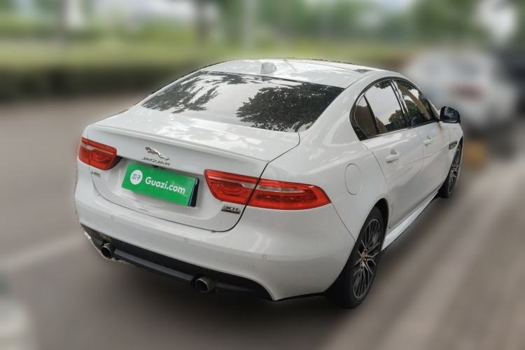 Used Jaguar XE 2018 2.0T 300 PS All-Wheel-Drive R-Sport Sport Edition Rear Right 45 Deg