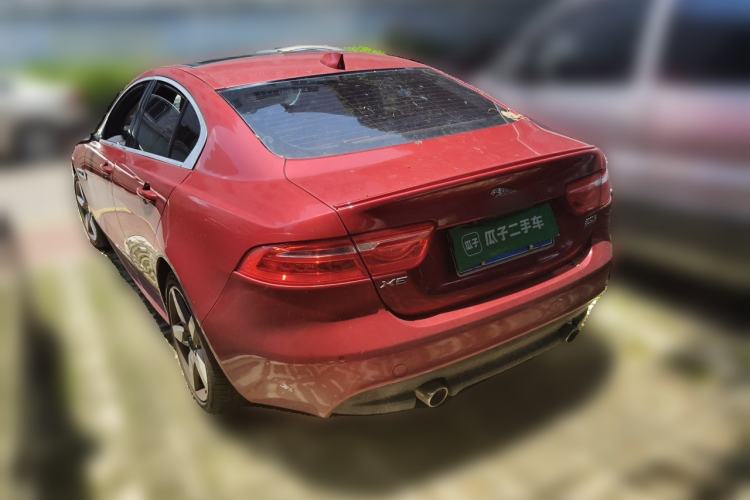 Used Jaguar XE 2018 2.0T 300 PS All-Wheel-Drive R-Sport Sport Edition Rear Left 45 Deg
