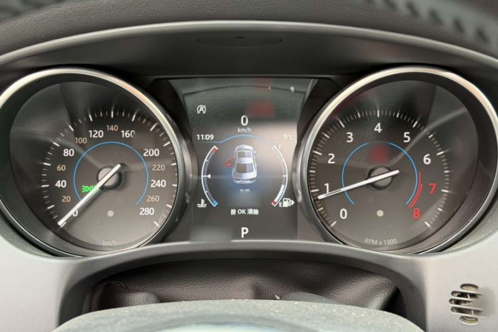 Used Jaguar XE 2018 2.0T 300 PS All-Wheel-Drive R-Sport Sport Edition Instrument Cluster