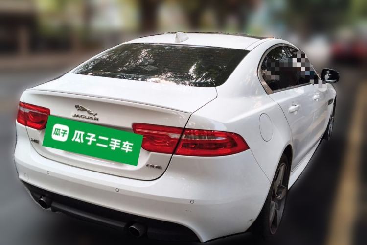 Used Jaguar XE 2018 2.0T 200 PS Two-Wheel-Drive R-Sport Sport Edition Rear Right 45 Deg