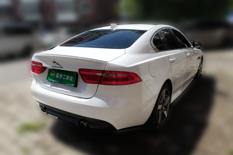 Used Jaguar XE 2018 2.0T 200 PS Two-Wheel-Drive R-Sport Sport Edition Rear Right 45 Deg