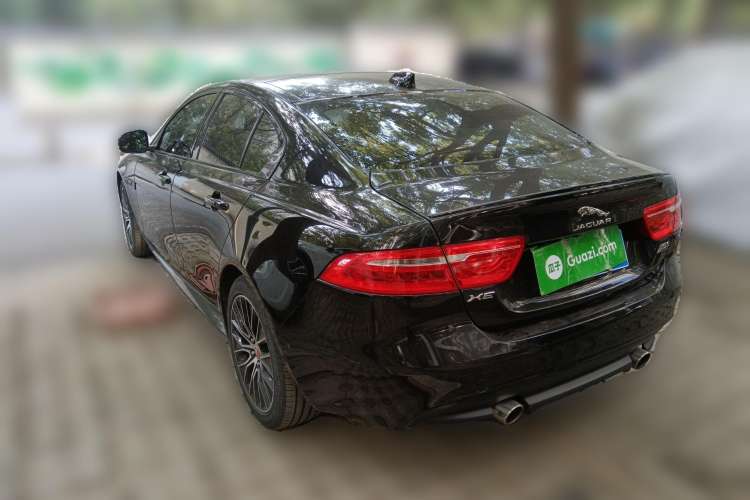 Used Jaguar XE 2019 2.0T 300 PS All-Wheel-Drive Landmark Edition Rear Left 45 Deg