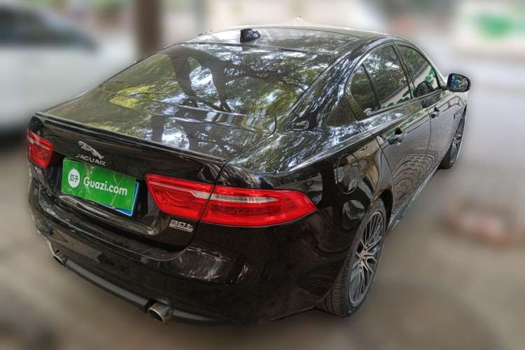 Used Jaguar XE 2019 2.0T 300 PS All-Wheel-Drive Landmark Edition Rear Right 45 Deg