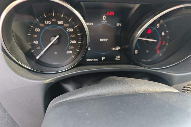 Used Jaguar XE 2019 2.0T 300 PS All-Wheel-Drive Landmark Edition Odometer Close Up