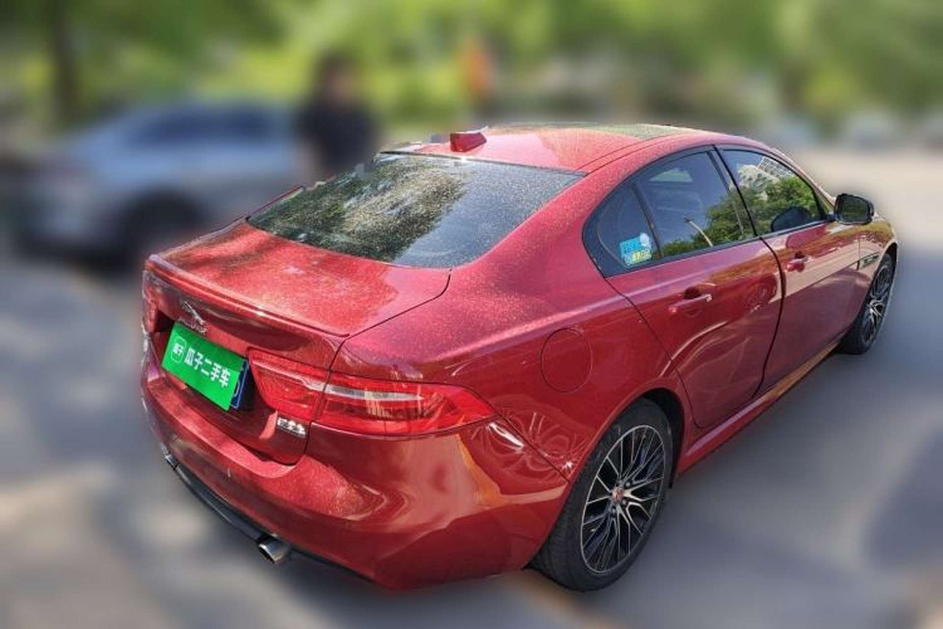 Used Jaguar XE 2019 2.0T 300 PS All-Wheel-Drive Landmark Edition Rear Right 45 Deg