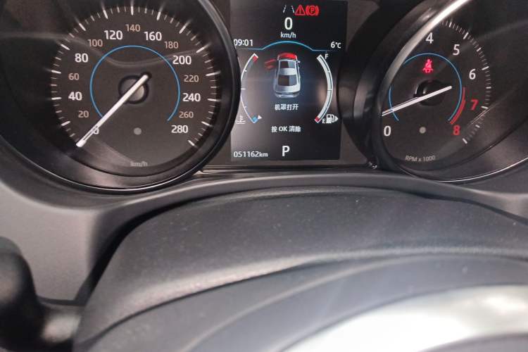Used Jaguar XE 2019 2.0T 300 PS All-Wheel-Drive Landmark Edition Odometer Close Up