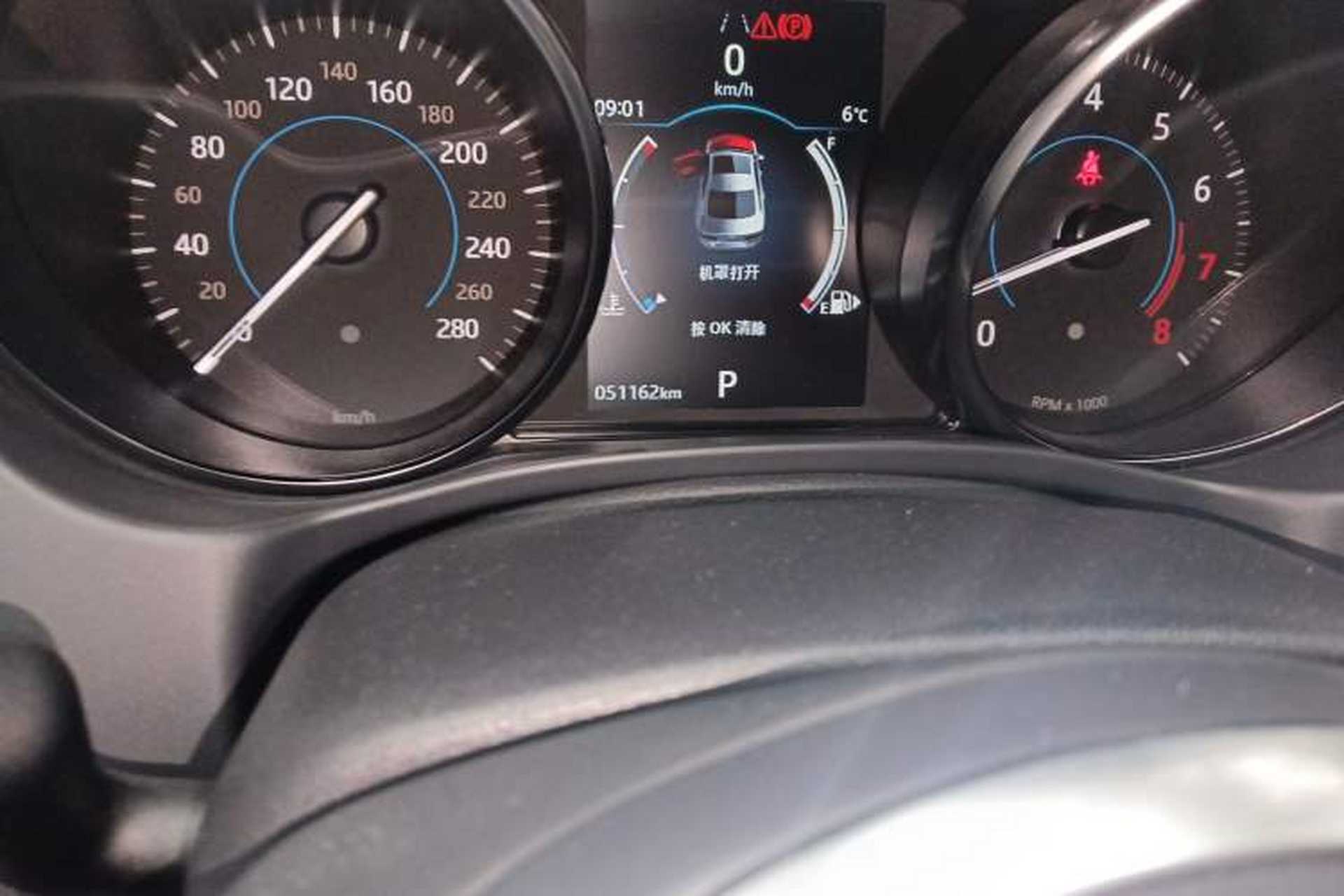Used Jaguar XE 2019 2.0T 300 PS All-Wheel-Drive Landmark Edition Odometer Close Up