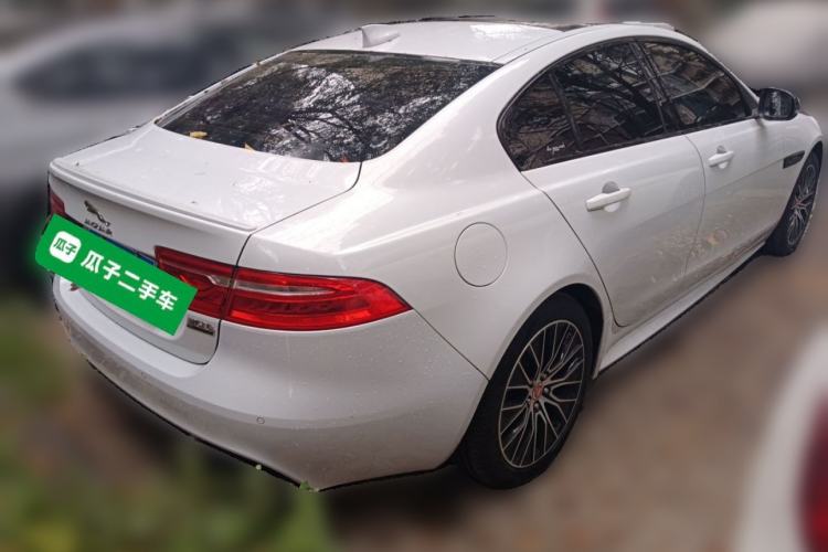 Used Jaguar XE 2019 2.0T 300 PS All-Wheel-Drive Landmark Edition Rear Right 45 Deg