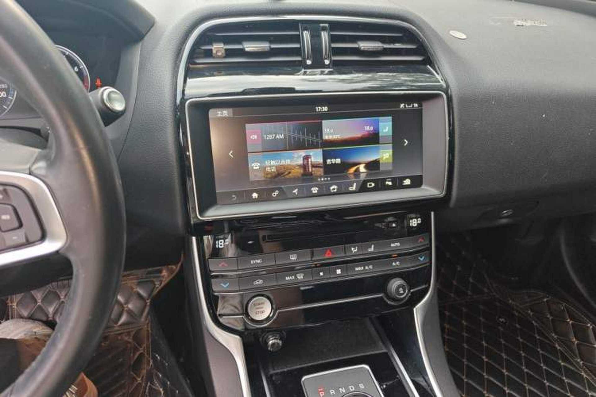 Used Jaguar XEL 2018 2.0T 200 PS Premium Edition Audio And AC Panel