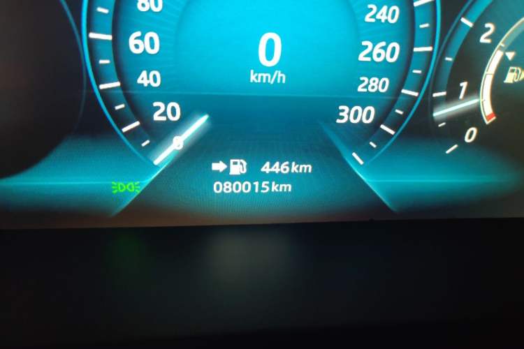Used Jaguar XEL 2018 2.0T 200 PS Premium Edition Odometer Close Up