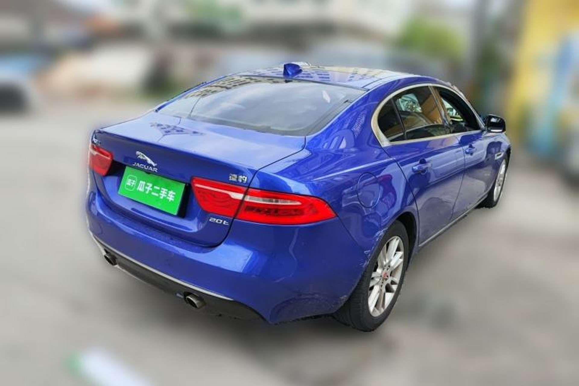 Used Jaguar XEL 2018 2.0T 200 PS Luxury Edition Rear Right 45 Deg