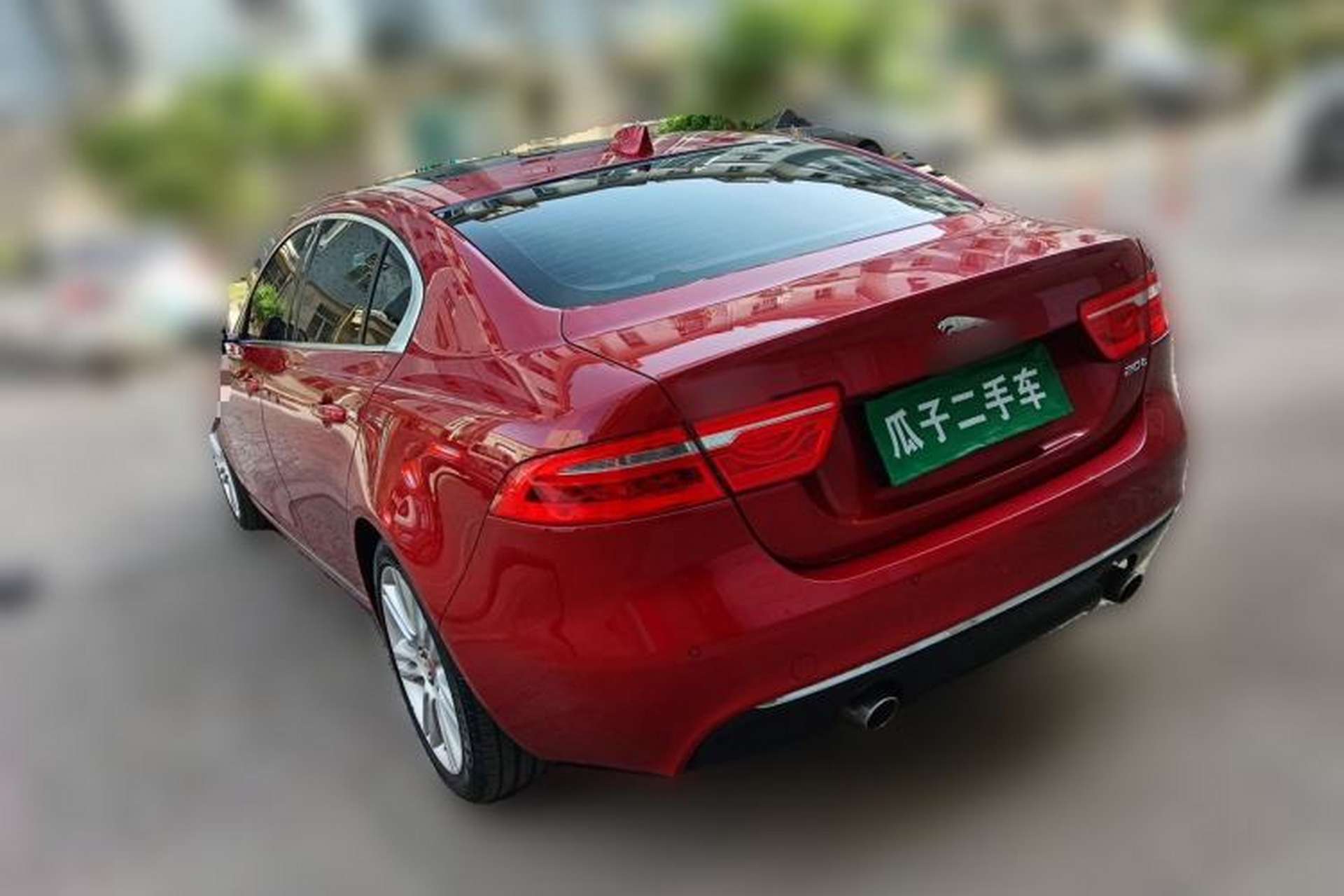 Used Jaguar XEL 2018 2.0T 200 PS Premium Edition Rear Left 45 Deg