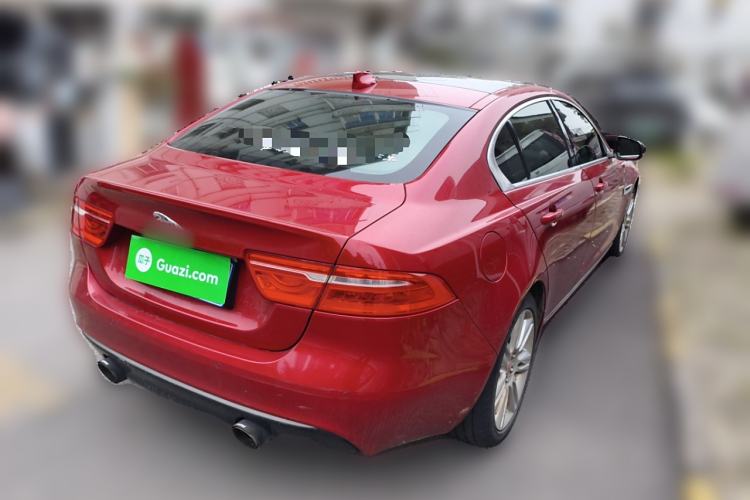Used Jaguar XEL 2018 2.0T 200 PS Premium Edition Rear Right 45 Deg