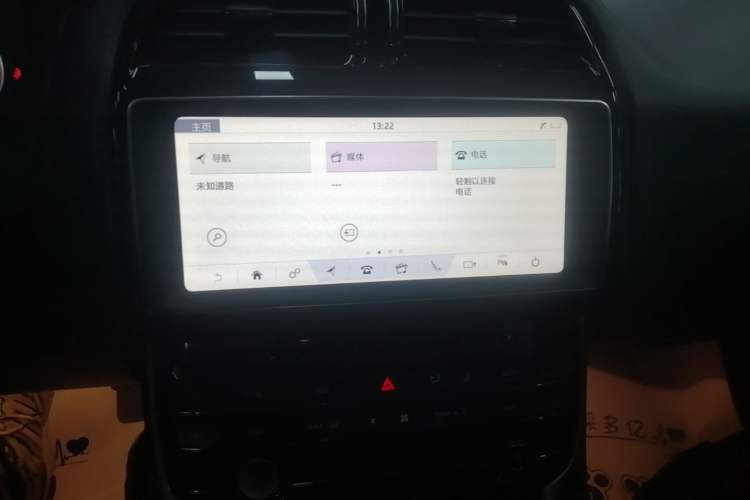 Used Jaguar XEL 2018 2.0T 200 PS Premium Edition Audio And AC Panel