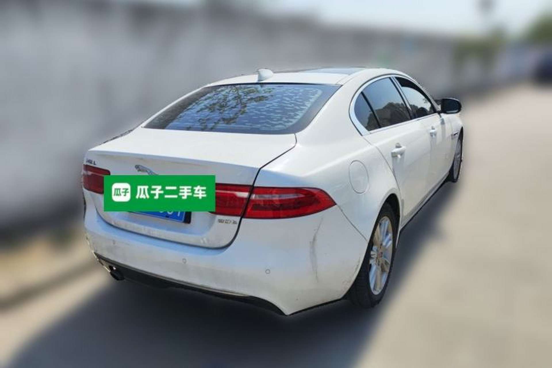Used Jaguar XEL 2018 2.0T 200 PS Luxury Edition Rear Right 45 Deg