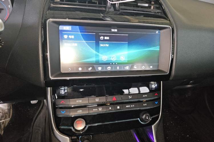 Used Jaguar XEL 2019 2.0T 200 PS Luxury Edition Audio And AC Panel