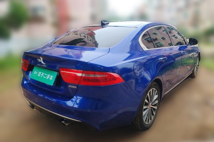 Used Jaguar XEL 2019 2.0T 200 PS Luxury Edition Rear Right 45 Deg