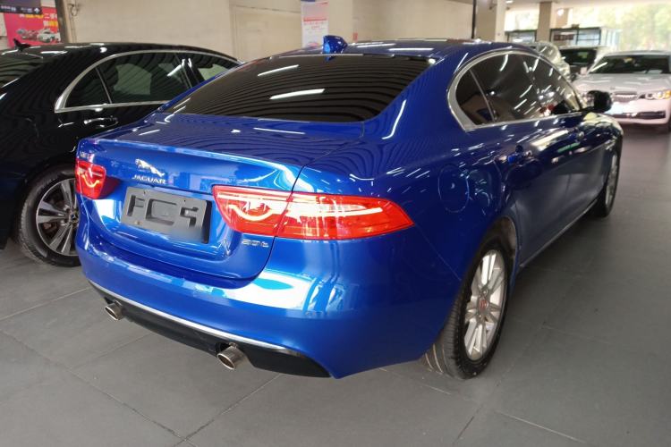 Used Jaguar XEL 2019 2.0T 200 PS Luxury Edition Rear Right 45 Deg