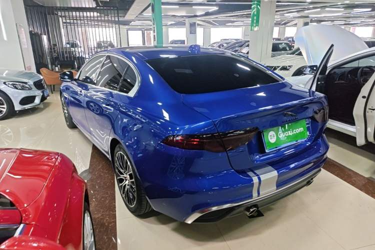 Used Jaguar XEL 2020 2.0T 200 PS S Advanced Elegance Edition Rear Left 45 Deg