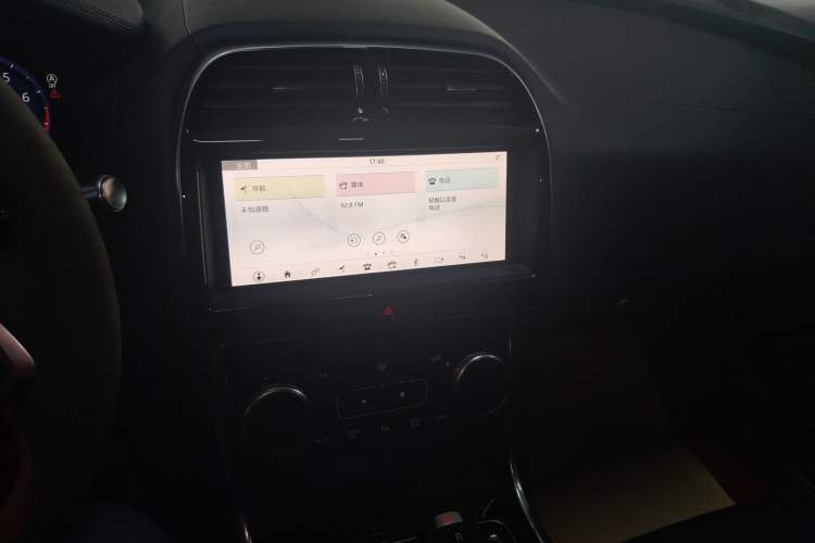 Used Jaguar XEL 2020 2.0T 250 PS SE Tech-Elegant Edition Audio And AC Panel