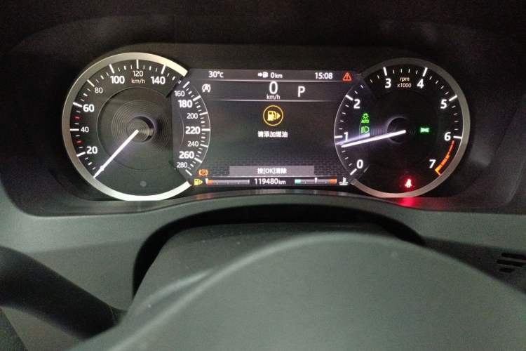 Used Jaguar XEL 2020 2.0T 200 PS R-DYNAMIC S Advanced Sport Edition Odometer Close Up