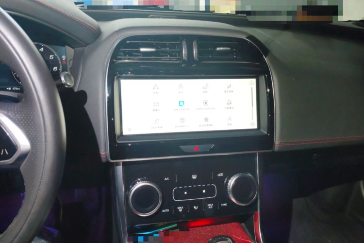 Used Jaguar XEL 2021 2.0T 250 PS R-DYNAMIC S Advanced Sport Edition Audio And AC Panel