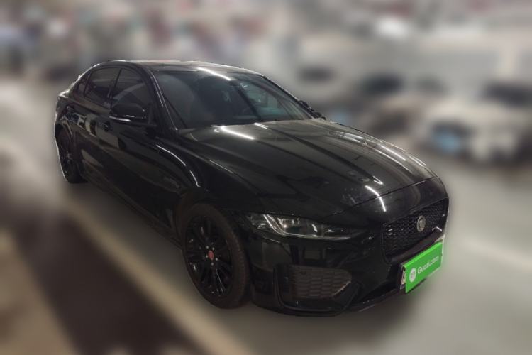 Used Jaguar XEL 2021 2.0T 250 PS Black Edition Sport Version Front Right 45 Deg