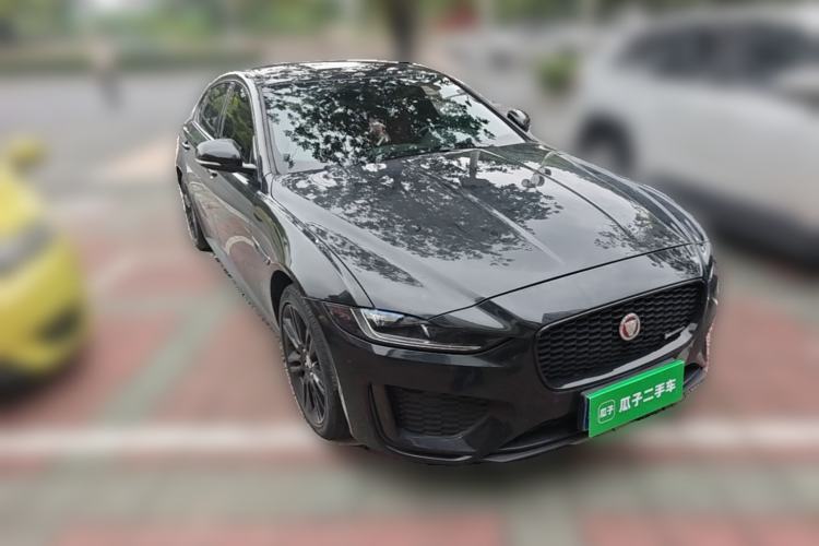 Used Jaguar XEL 2021 2.0T 250 PS Black Edition Sport Version Front Right 45 Deg