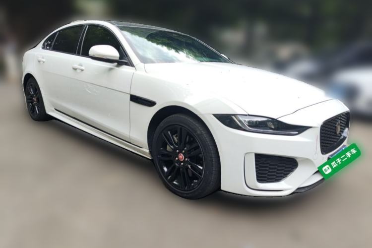Used Jaguar XEL 2021 2.0T 250 PS Black Edition Sport Version Front Right 45 Deg