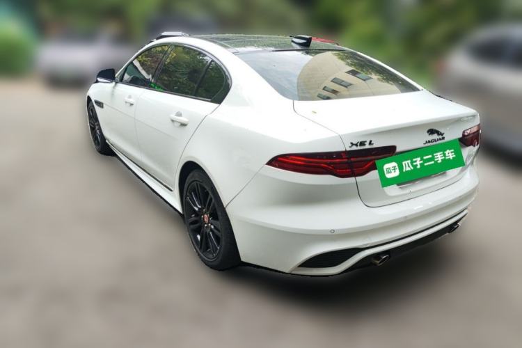 Used Jaguar XEL 2021 2.0T 250 PS Black Edition Sport Version Rear Left 45 Deg