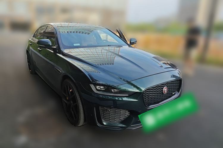 Used Jaguar XEL 2021 2.0T 250 PS Black Edition Sport Version Front Right 45 Deg