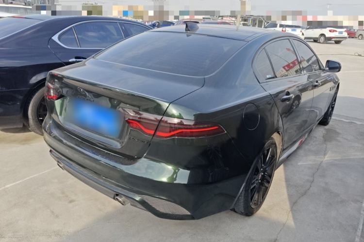 Used Jaguar XEL 2021 2.0T 250 PS Black Edition Sport Version Rear Right 45 Deg