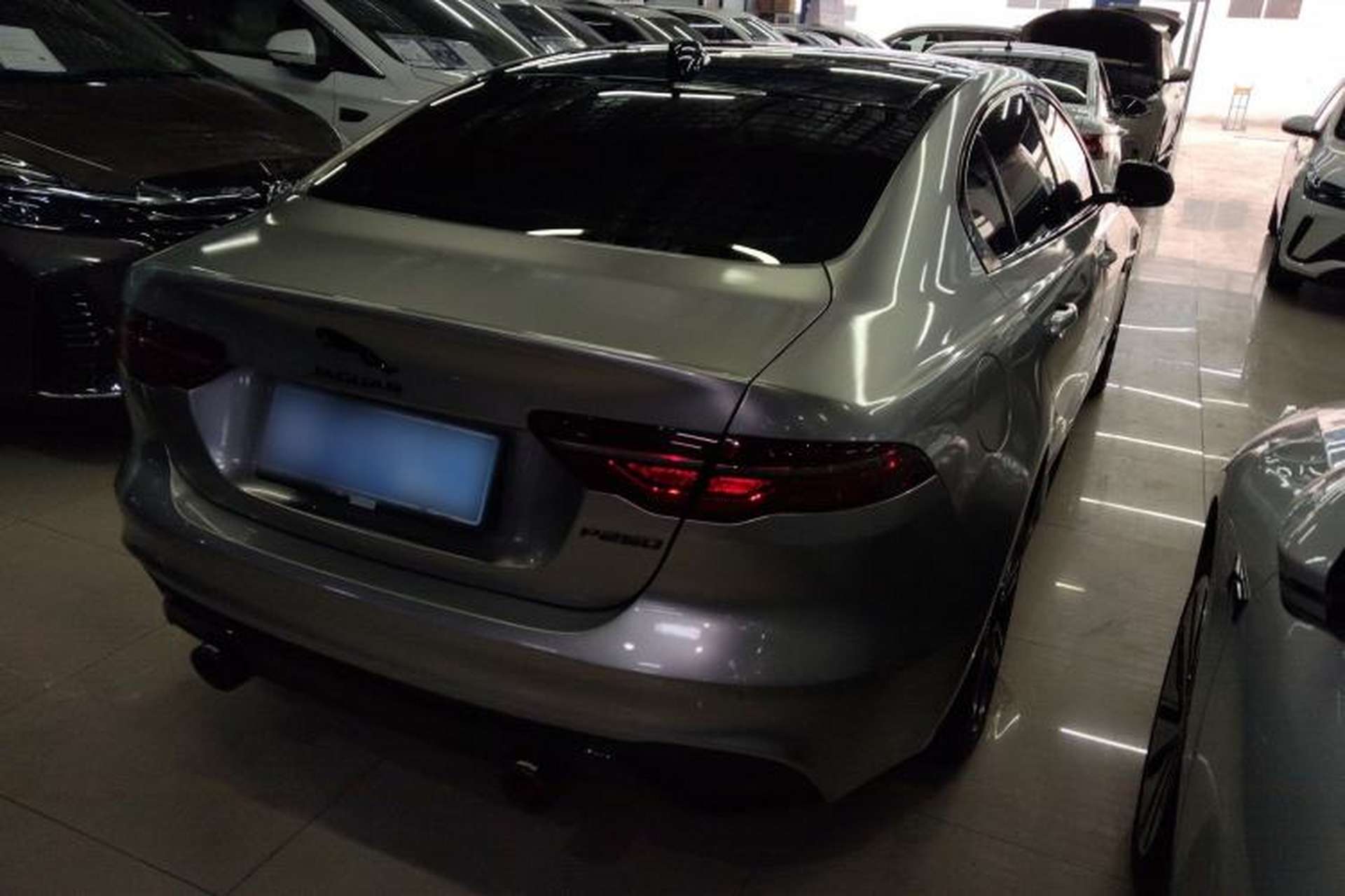 Used Jaguar XEL 2021 2.0T 250 PS Black Edition Sport Version Rear Right 45 Deg
