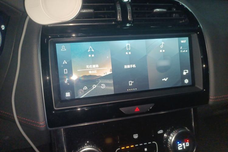 Used Jaguar XEL 2021 2.0T 250 PS R-DYNAMIC S Advanced Sport Edition Audio And AC Panel