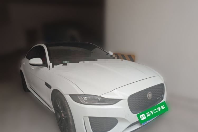 Used Jaguar XEL 2021 2.0T 250 PS Black Edition Sport Version Front Right 45 Deg