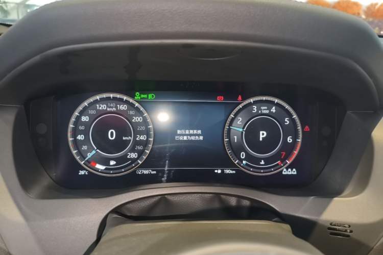 Used Jaguar XEL 2021 2.0T 250 PS Black Edition Sport Version Instrument Cluster