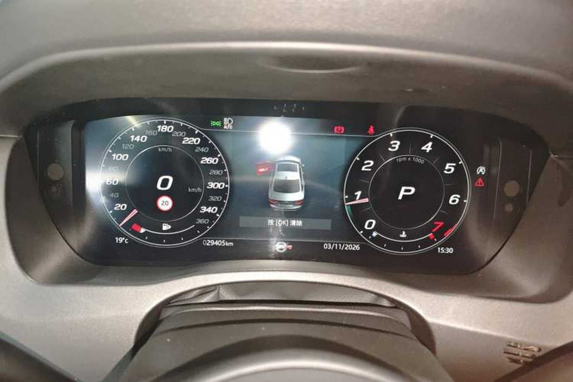 Used Jaguar XEL 2021 2.0T 250 PS R-DYNAMIC S Advanced Sport Edition Instrument Cluster