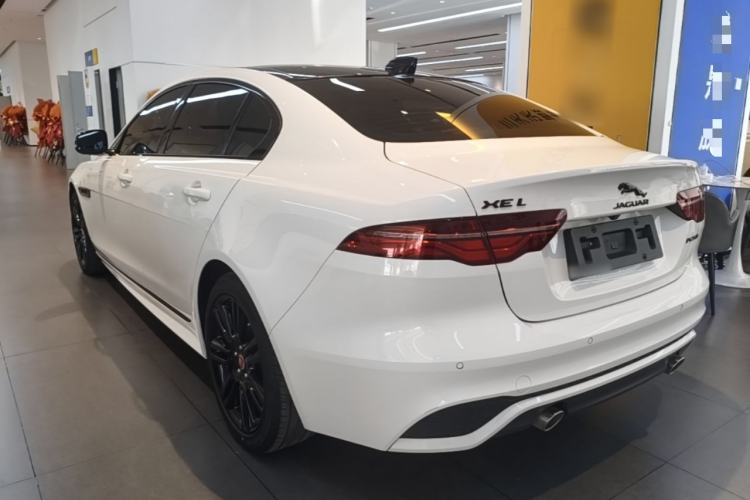 Used Jaguar XEL 2021 2.0T 250 PS Black Edition Sport Version Rear Left 45 Deg
