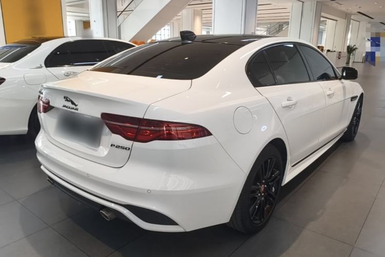 Used Jaguar XEL 2021 2.0T 250 PS Black Edition Sport Version Rear Right 45 Deg